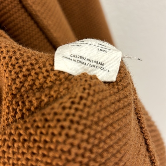 Oak + Fort Cotton Oversized Open Front Cardigan - Small - Picture 6 of 10